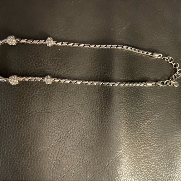 Brighton Meridan silver necklace - Picture 2 of 4